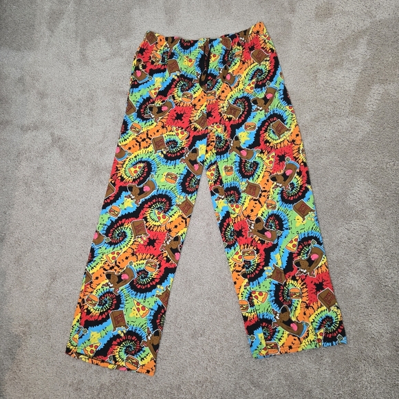 Scooby-Doo Mens XL Pajama Pants With Drawstring Novelty Print Fun Design Relaxed - Picture 12 of 16